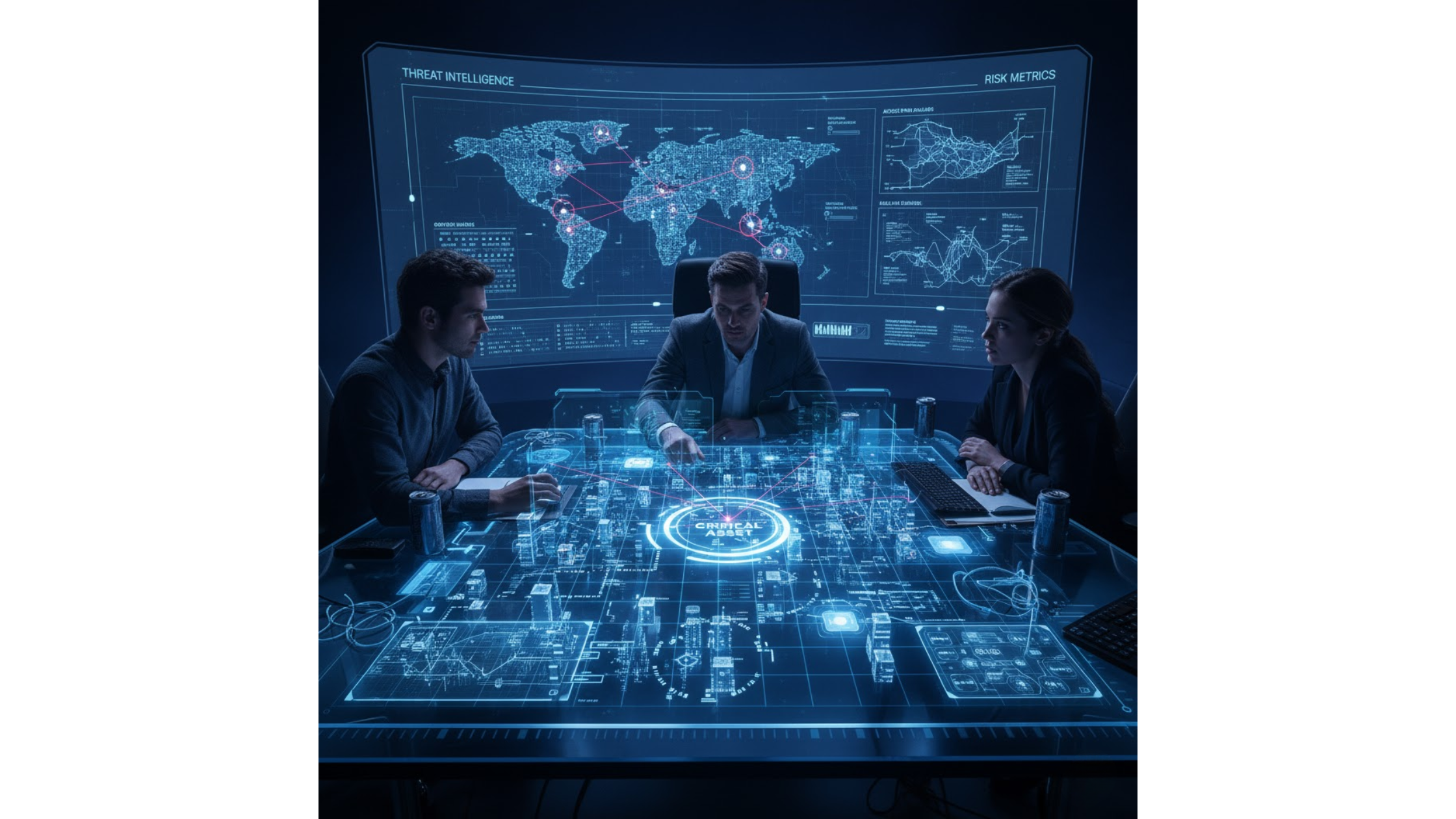 Threat Modelling illustration